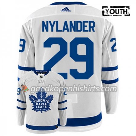 Toronto Maple Leafs WILLIAM NYLANDER 29 Adidas Wit Authentic Shirt - Kinderen